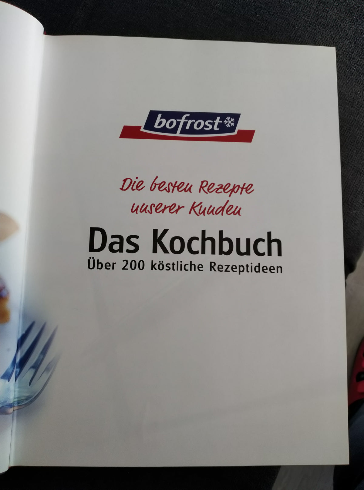 Kochbuch von bofrost