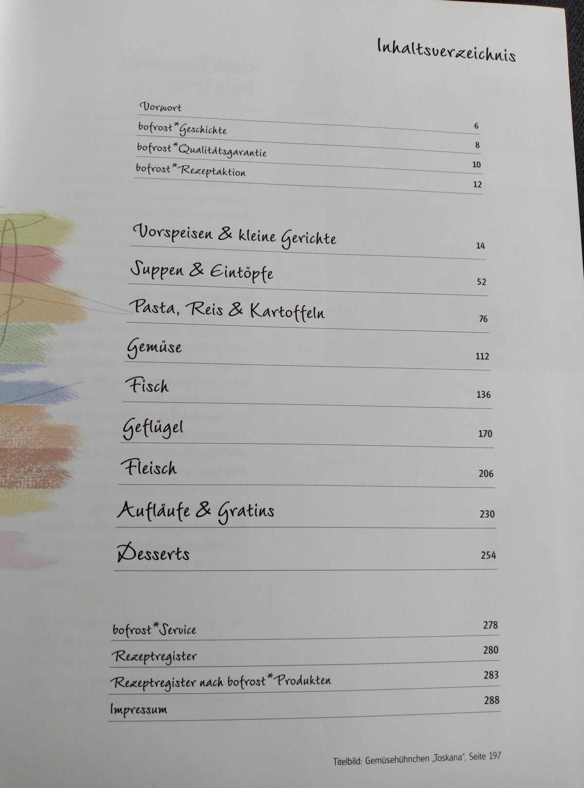 Kochbuch von bofrost
